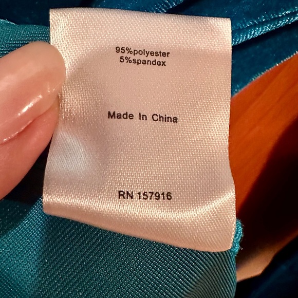 NWT C. Wonder Velvet Wrap Dress - Picture 9 of 11